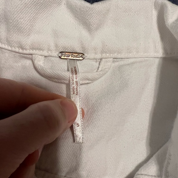 Free People Rumors Denim Cream Jean Jacket - Picture 4 of 10